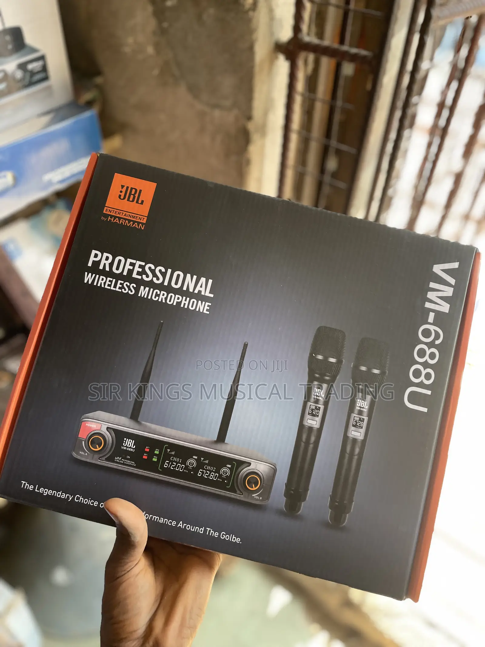 JBL Vm-688u Wireless Microphone
