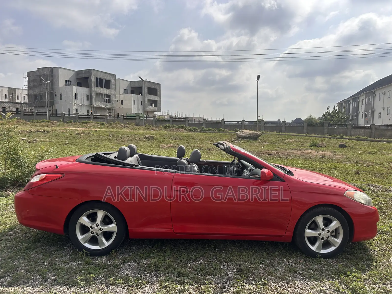 Toyota Solara 3.3 Convertible 2007 Red