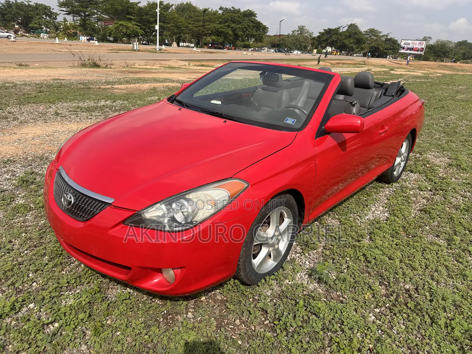 Toyota Solara 3.3 Convertible 2007 Red