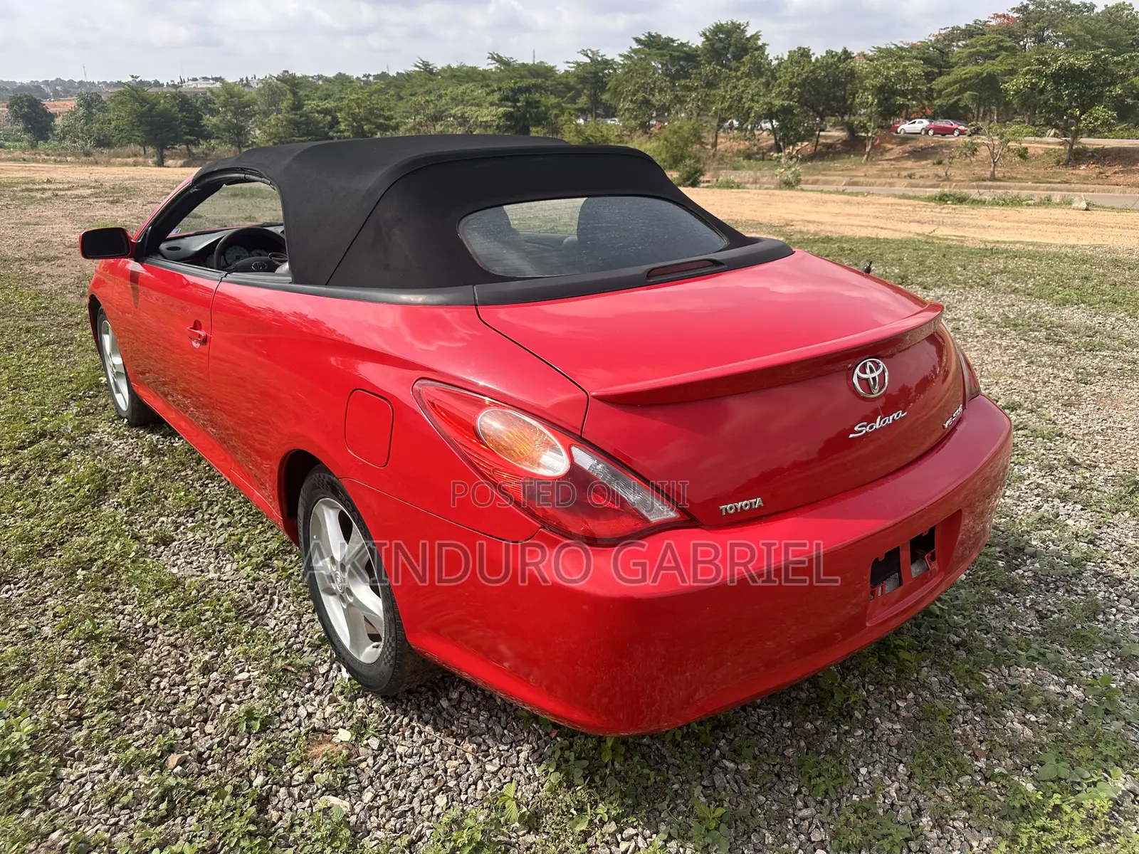 Toyota Solara 3.3 Convertible 2007 Red