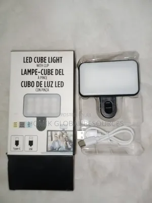 Portable Multifunctional Rechargeable (Clip-on Led Cube Light)