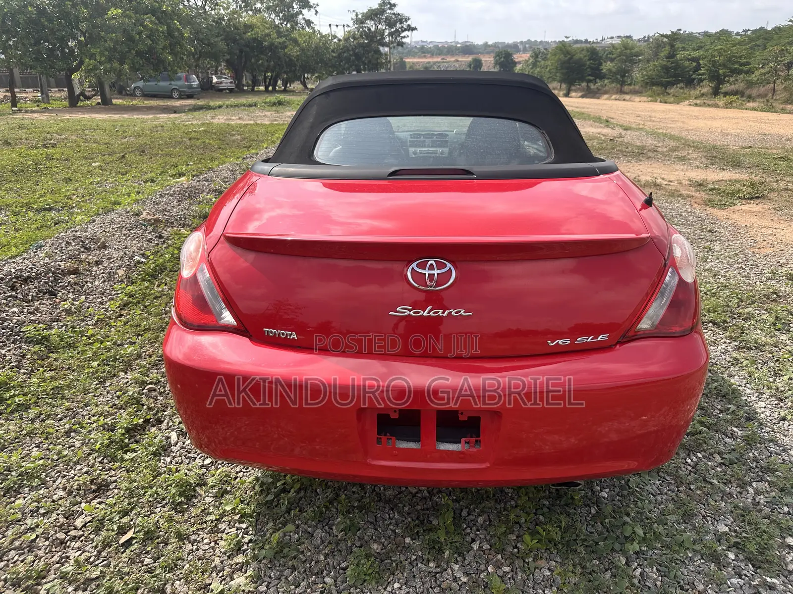 Toyota Solara 3.3 Convertible 2007 Red