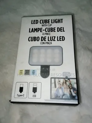Portable Multifunctional Rechargeable (Clip-on Led Cube Light)