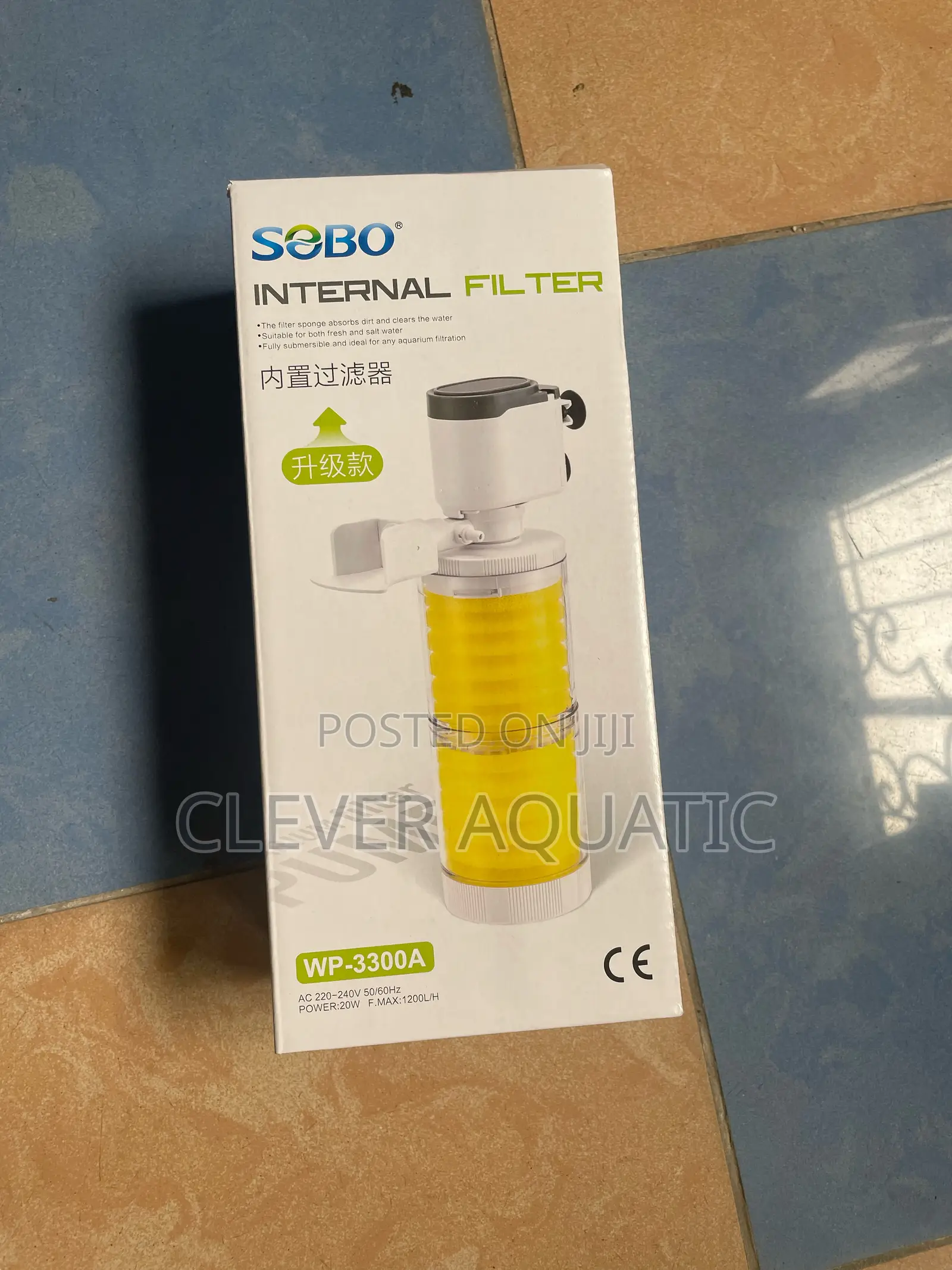 Sobo Aquarium Internal Filter Pump