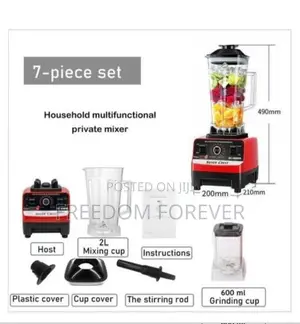 8,500w 2in1 Industrial Grinder, Blender, Heavy Duty