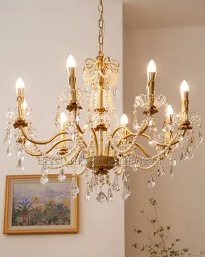 Classic Interior Crystal Chandelier