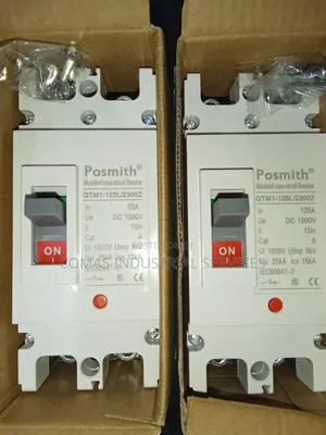 Posmith Dc Circuit Breaker McCb 63a / 125a 1000v