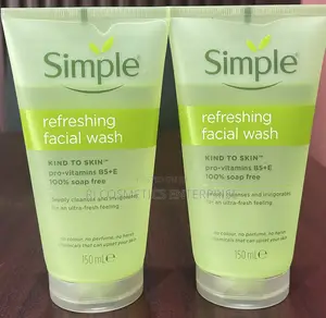 Simple Refreshing Facial Wash