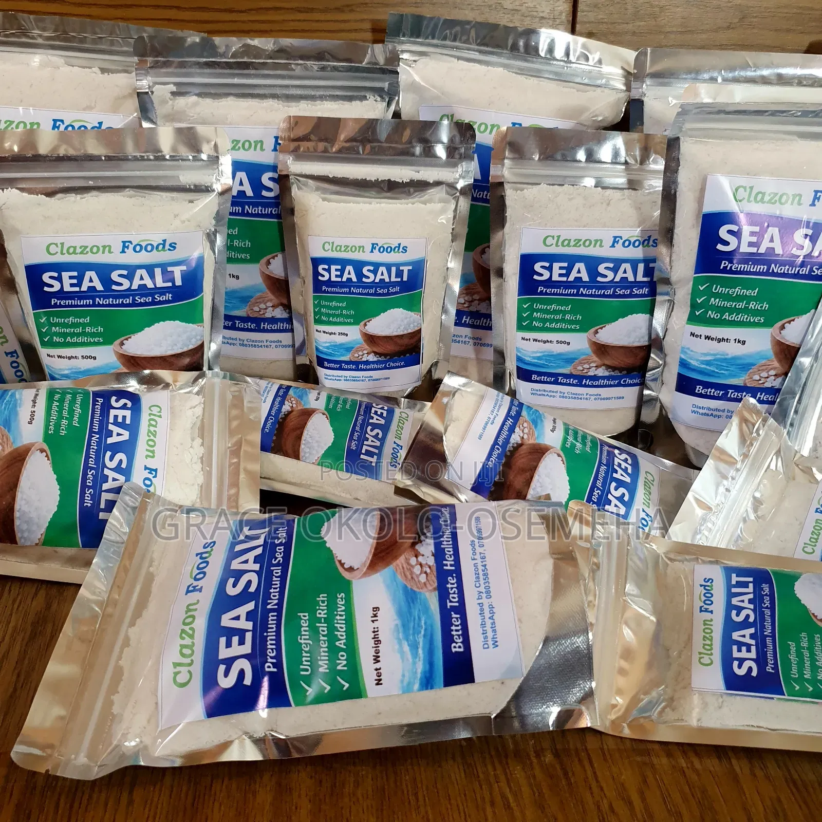 Sea Salt (Fine, Grinded, Smooth)