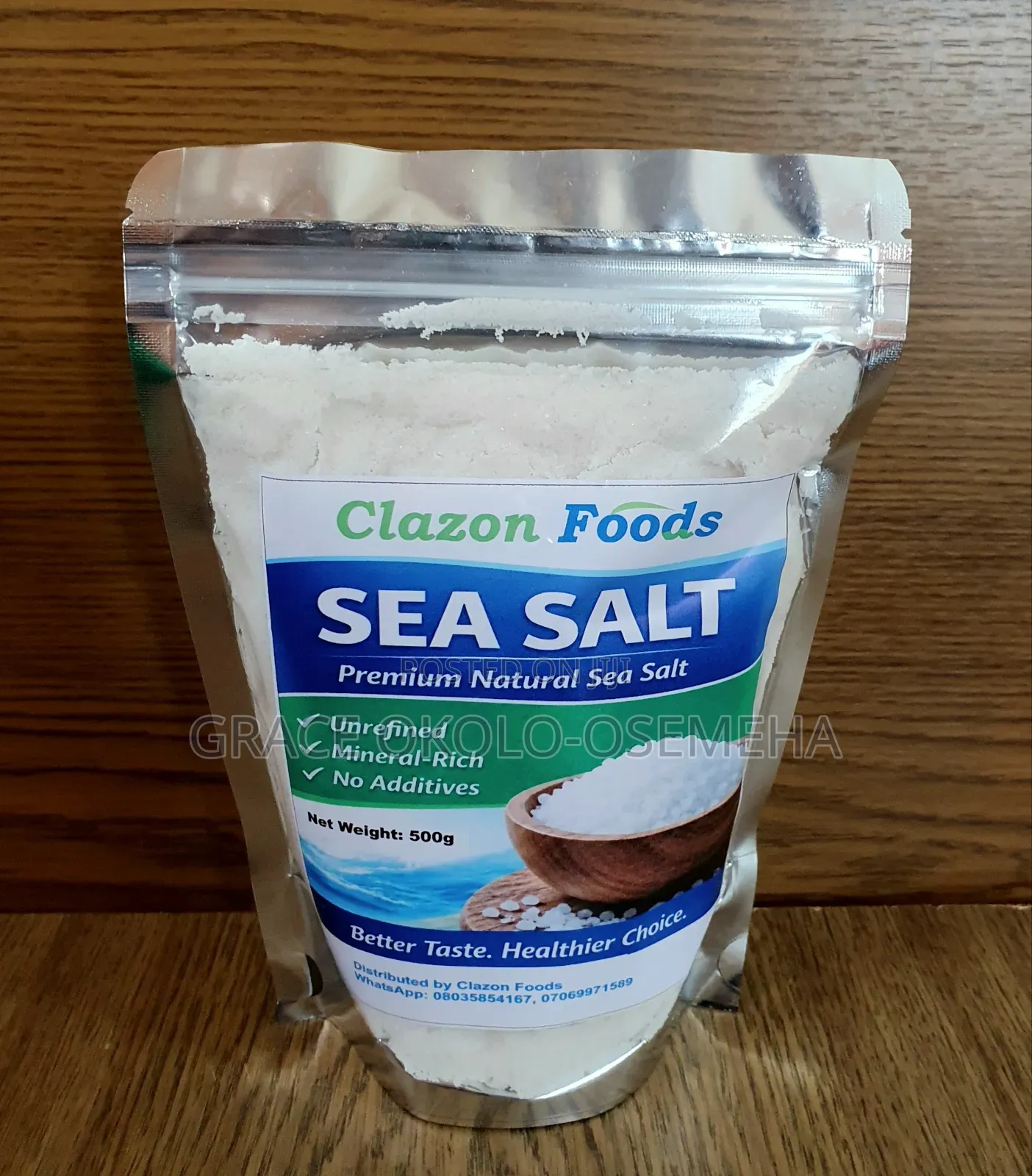 Sea Salt (Fine, Grinded, Smooth)
