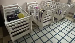 Neatly Used Baby Cots and Mattresses