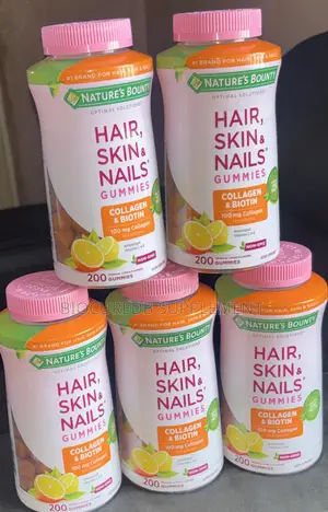 Natures Bounty Collagen Biotin 200gummies