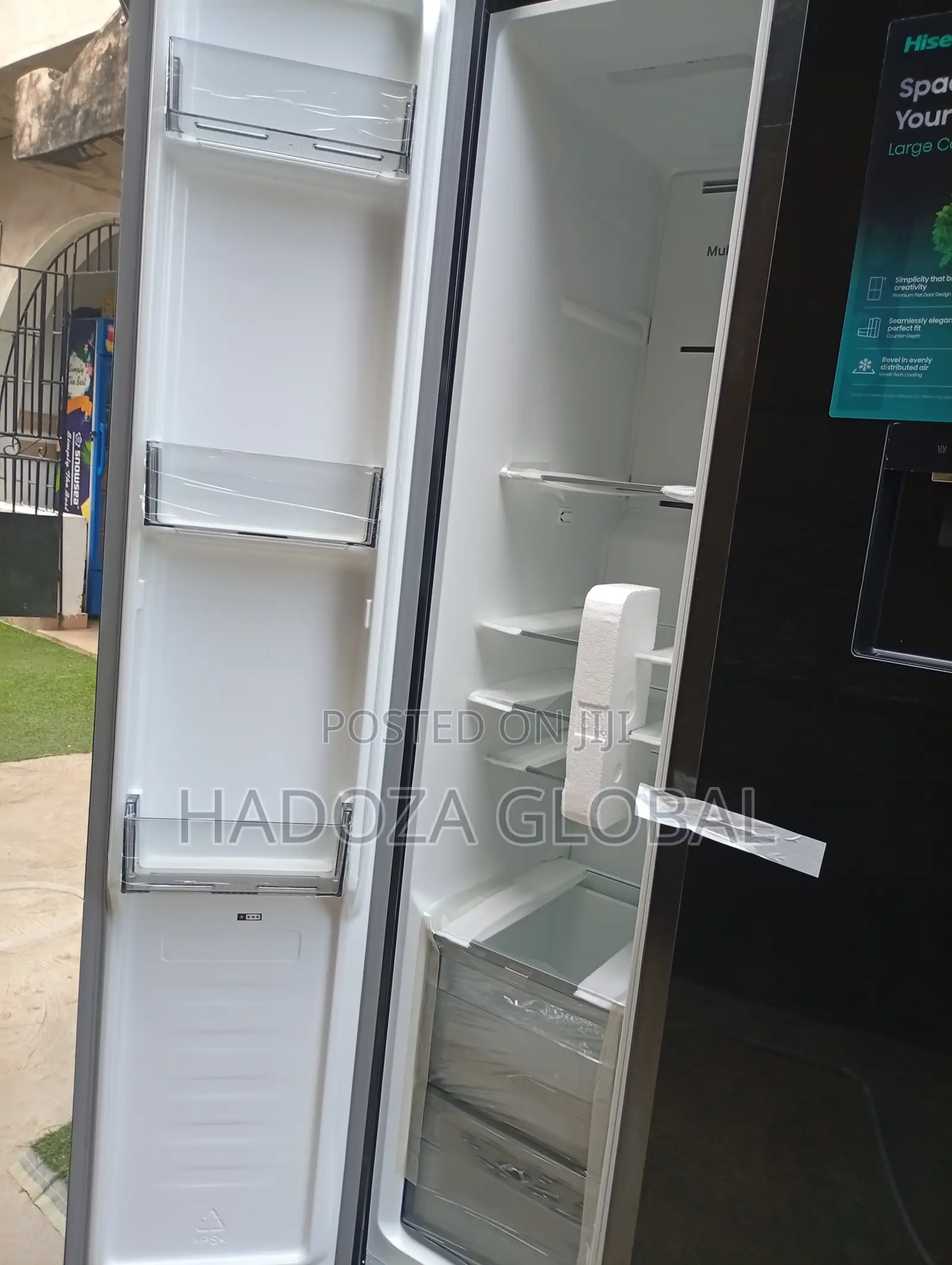 Hisense Side by Side Fridge – Ice Cool Performance Guaranteed