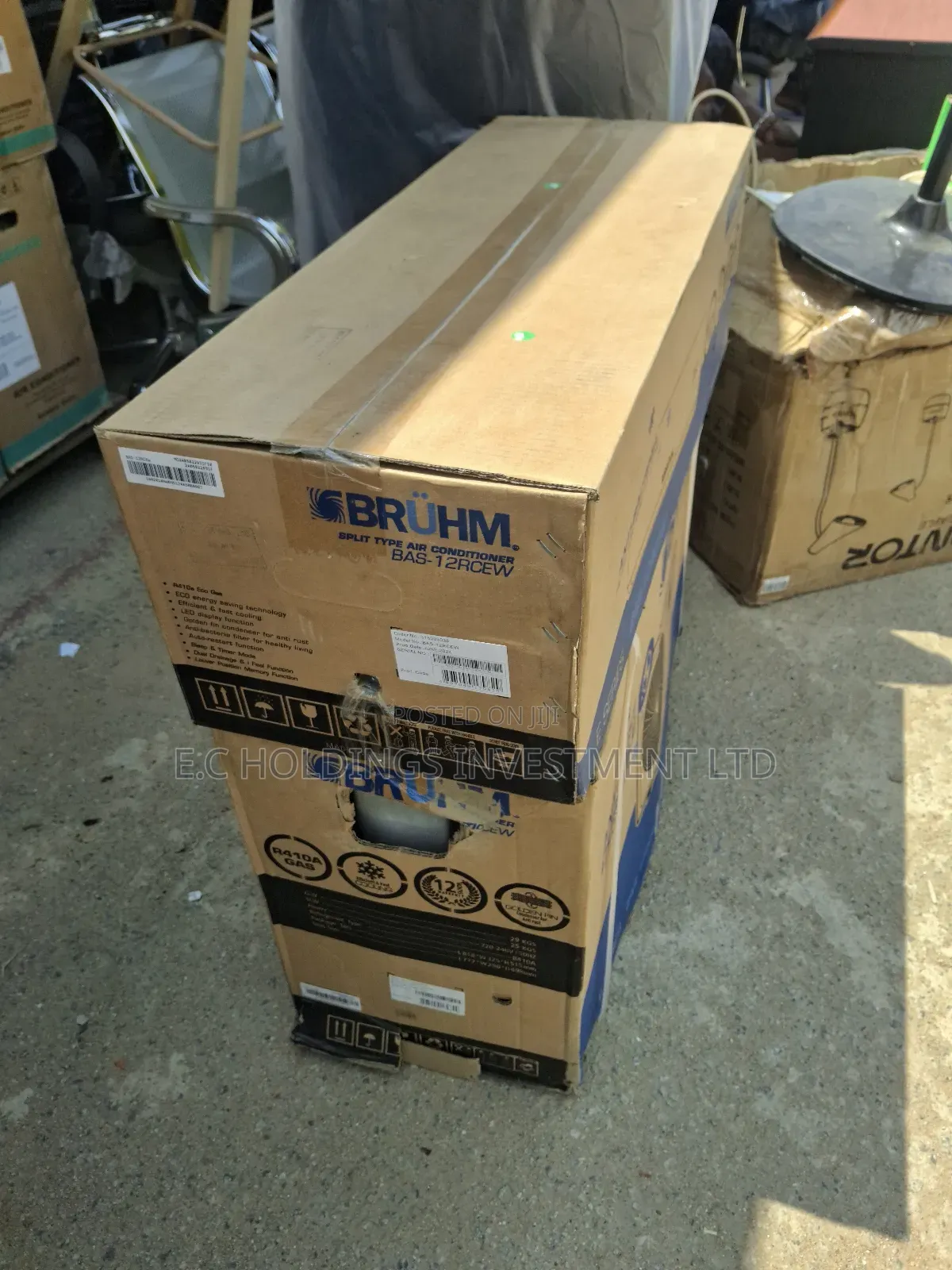 Bruhm 1.5hp Split Unit With Installation Kit