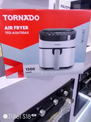 Tornado Air Fryer 4.2l Silver Colour
