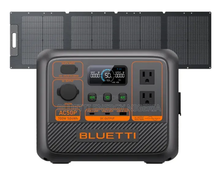 Bluetti Ac50p 700w Power Station