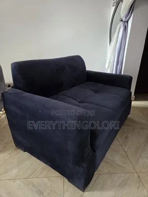 Couch [Blue 2 Seater)