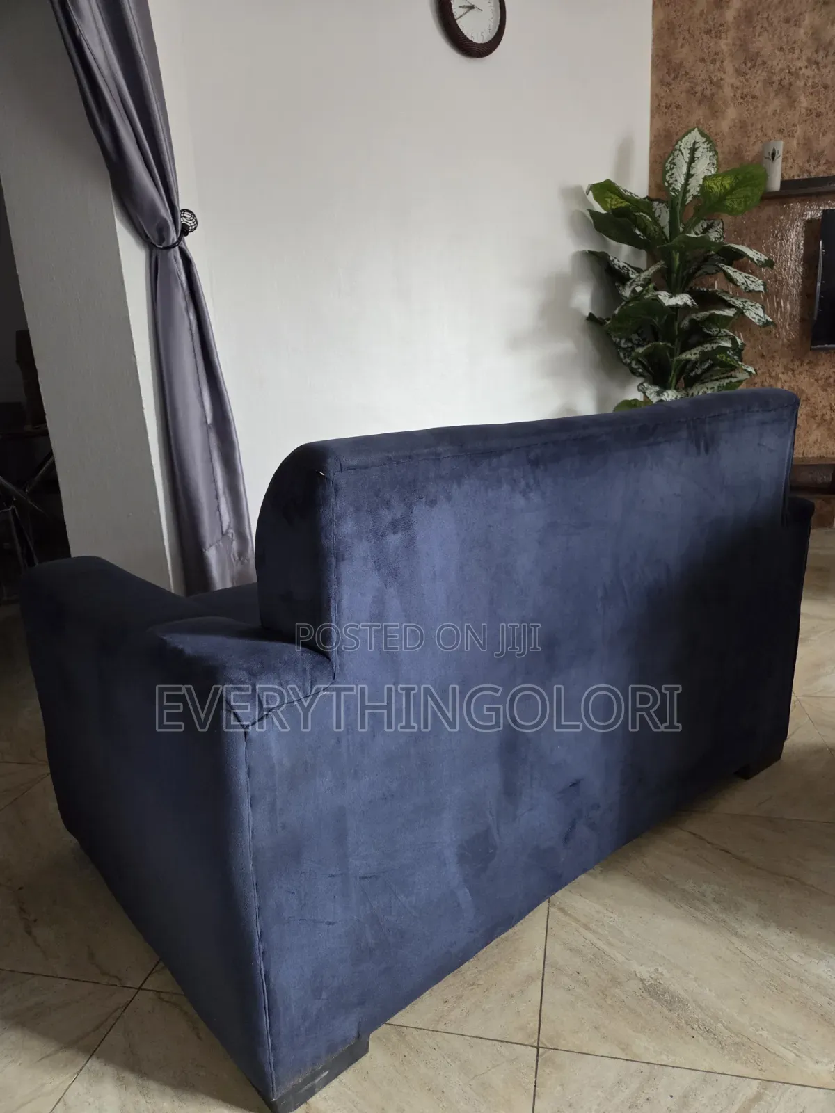Couch [Blue 2 Seater)