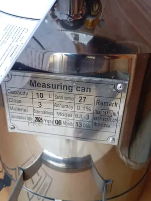 10 Liters Measuring Can, Calibrated