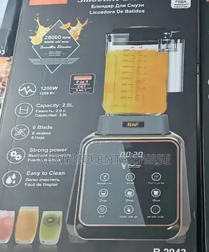 Raf R.2942 Digital Smoothie Blender - 1200w Smart Touch Control