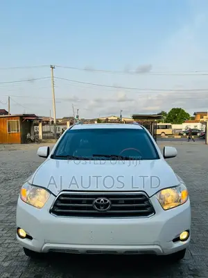 Toyota Highlander Limited 2009 White