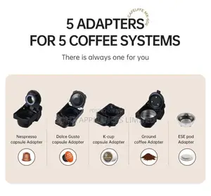 Cafelffe Mk-606 5-in-1 Capsule Coffee Machine