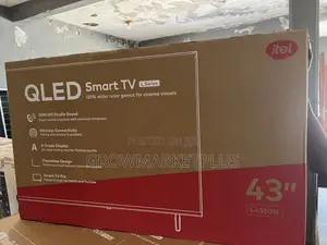 Itel 43 Inches Qled Smart Tv-L4360n