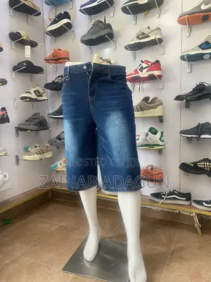 Trendy Men’S Denim Shorts Available Now No No
