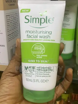 Simple Moisturizing Facial Wash
