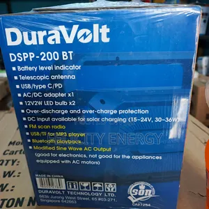 Duravolt Solar Power Station 200watt