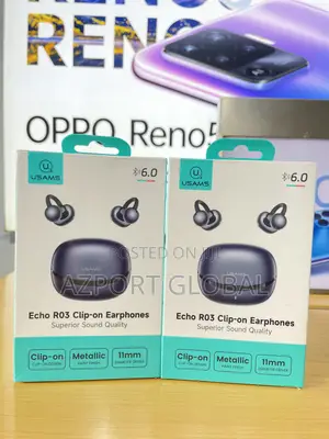 Brand New Usams Echo Ro3 Clip-on Earphones