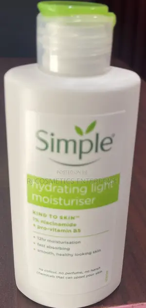 Simple Hydrating Light Moisturizer