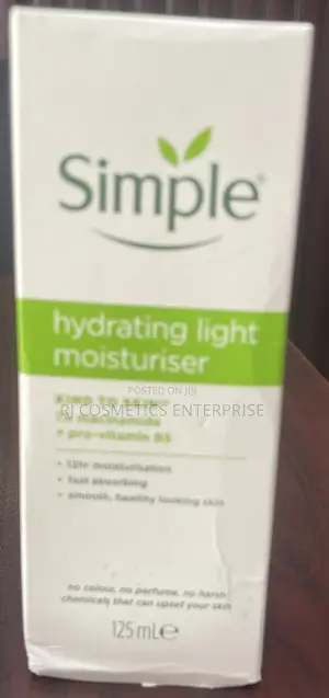 Simple Hydrating Light Moisturizer