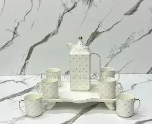 Luxury Ceramic Tea Set With Cups
