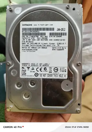 Hitachi 2tb 3.5-Inch Desktop/Surveillance Hard Drive.