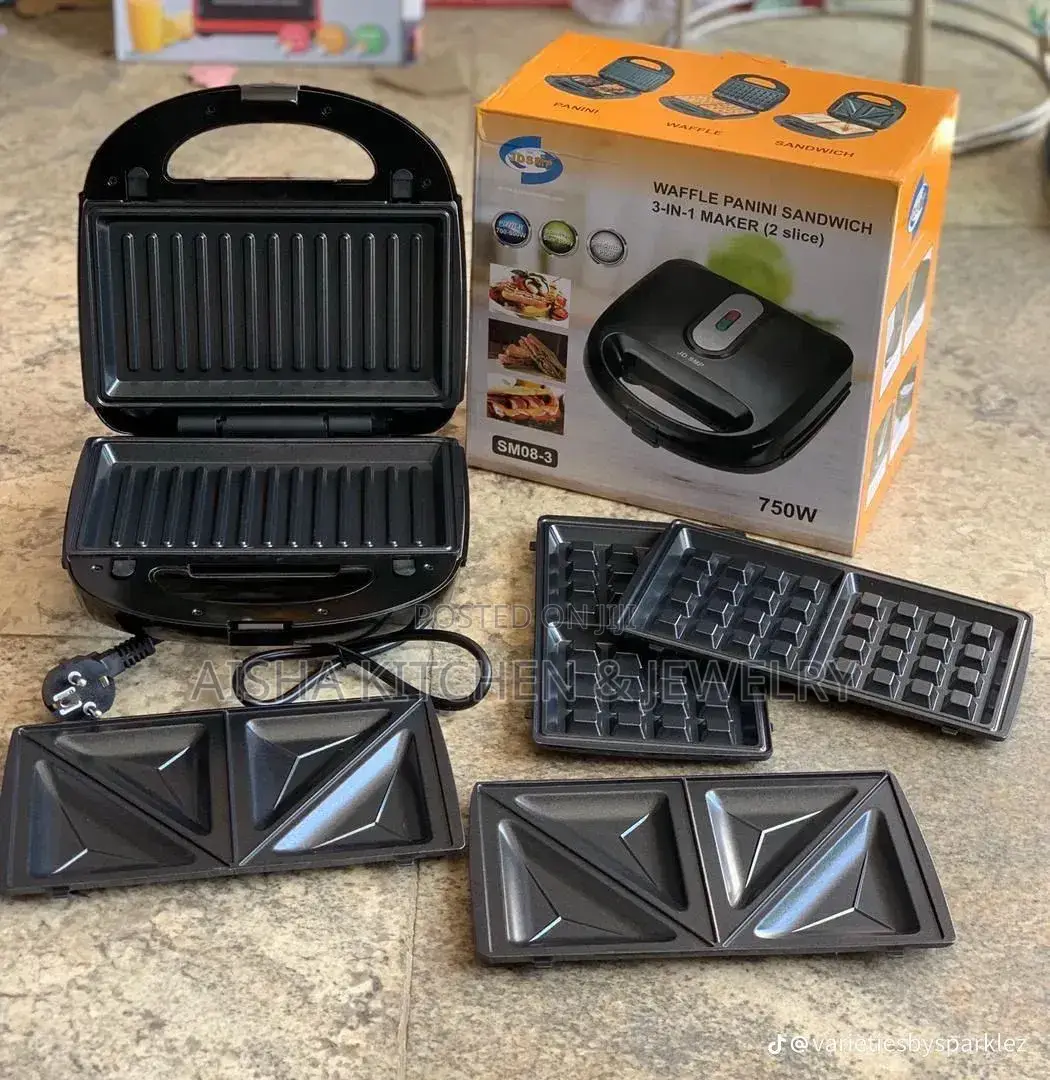 3 in 1 Sandwich Maker,Waffle Panini Machine