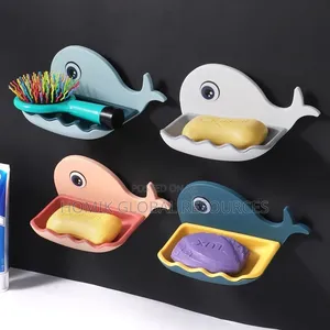 Whale Shape Suctioned Soap Rack/Holder