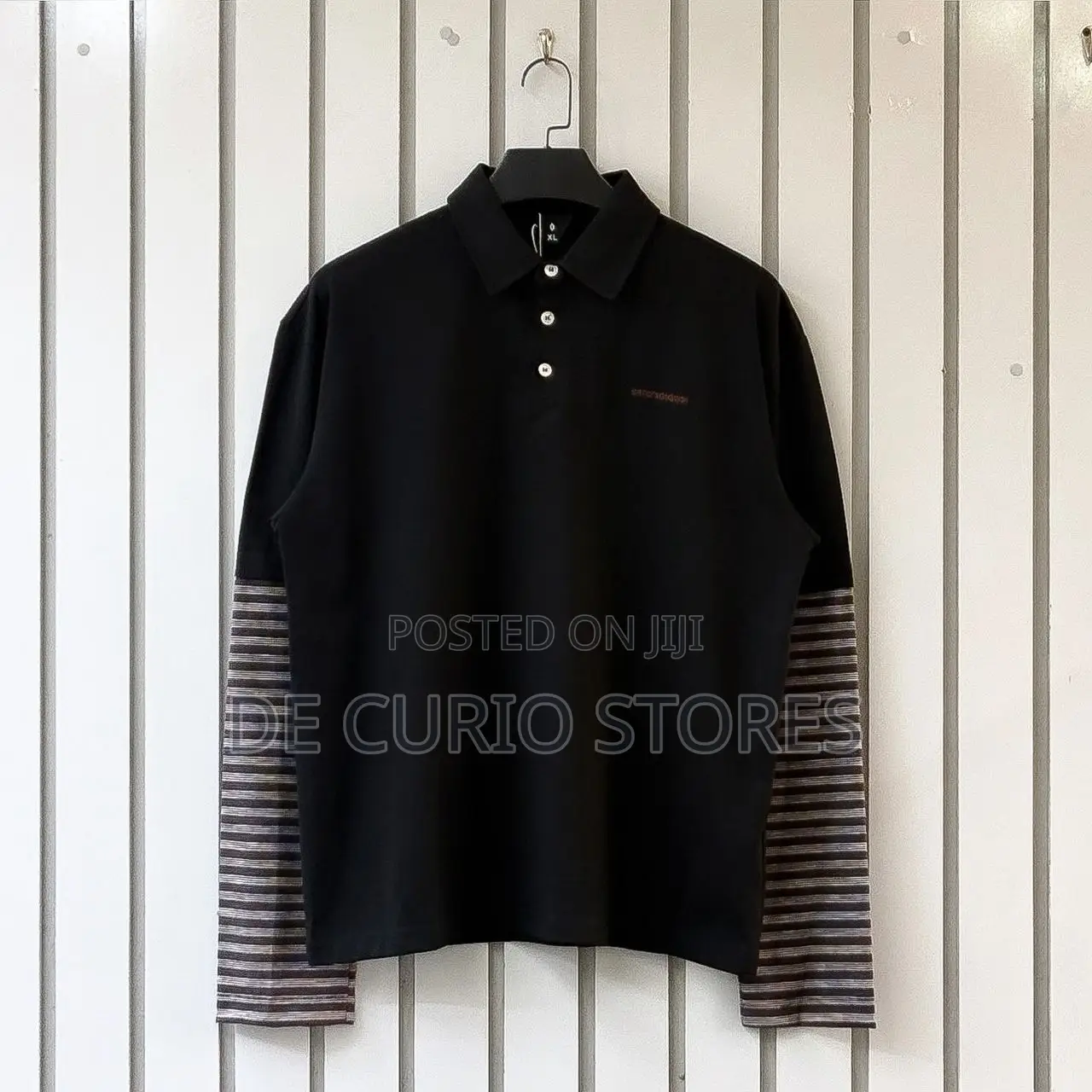 Layered Longsleeve Polo