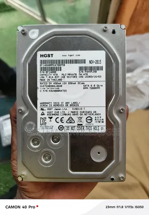 HGST 4tb Desktop/Surveillance Sata Hard Drive