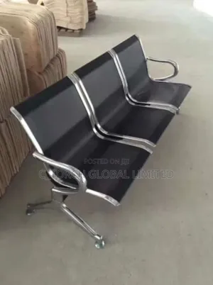 3-Seater Public Waiting Bench