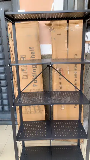 5 Layers Foldable Kitchen Rack Shelves