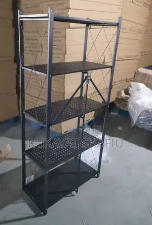 5 Layers Foldable Kitchen Rack Shelves