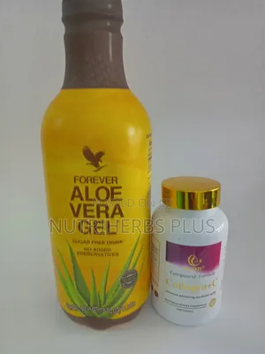 Forever Aloe Vera Gel and Duozi Collagen+C: Healthy Radiant Glow
