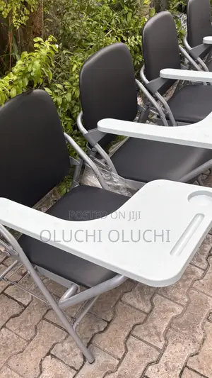 Chair With Writing Pad