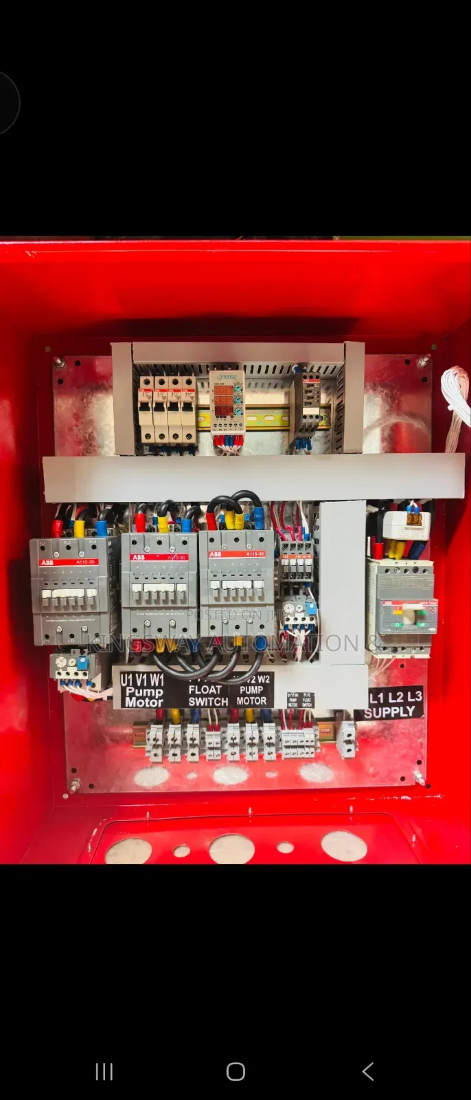 Fire Pump Panel