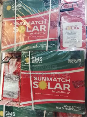 SMS Tubular Battery 220ah