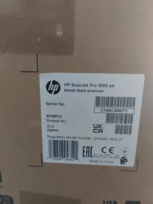 Hp Scanjet Pro 3000 S4 Sheet-Feed Scanner