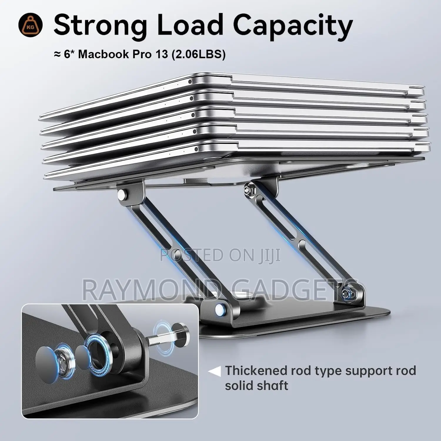 Laptop Stand V3.1 – 360° Rotating Cooling Stand