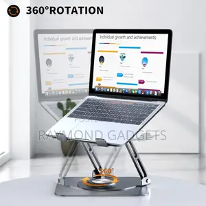 Laptop Stand V3.1 – 360° Rotating Cooling Stand