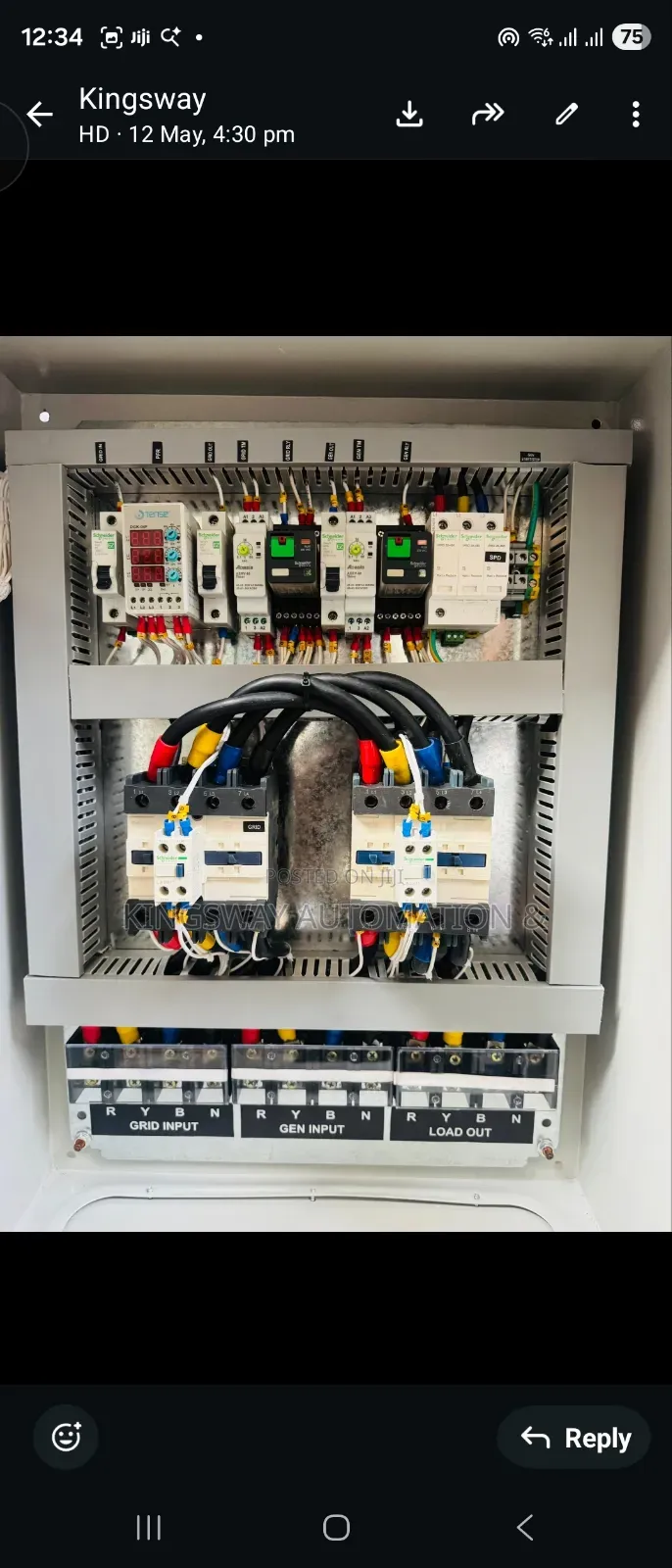 Ats , Amf , Automatic Change Over Control Panel